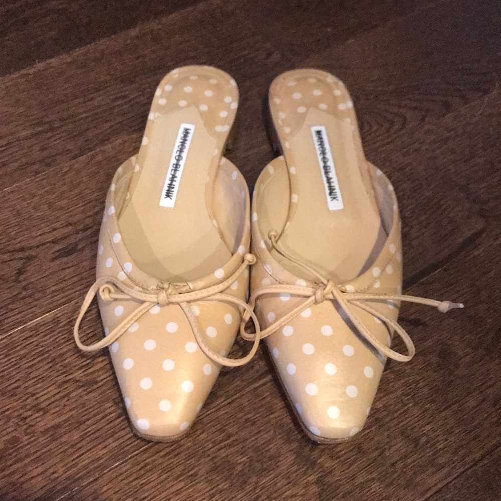 Manolo Blahnik Mule Flat size 35 1/2